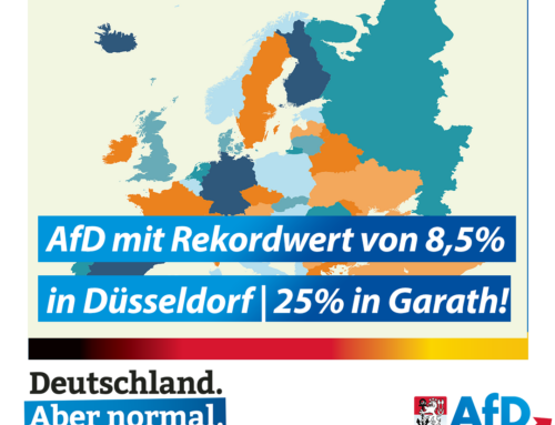 Europawahl 2024: AfD Düsseldorf erzielt bestes Wahlergebnis seit Parteigründung!