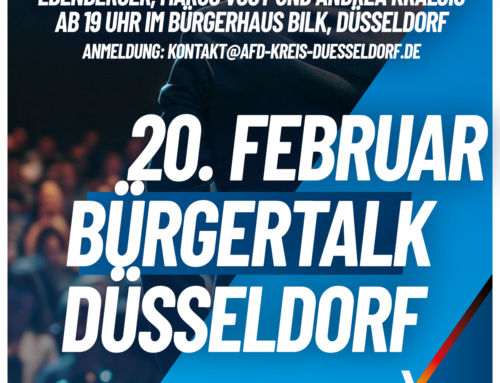 Bilker Bürgerdialog im Bürgerhaus Bilk am 20.02.2025 ++ 19 Uhr ++ Jetzt anmelden!